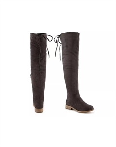 Сапоги высокие широкие, Grey Journee