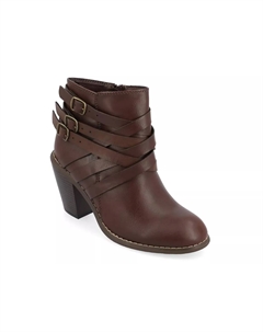 Сапоги на ремешке, Brown Journee