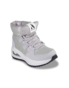 Ботинки женские Uno Peaks из нейлона с круглым носом, серебристый металлик Skechers