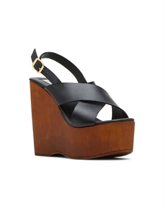 Сандалии Galaxy Wedge, Black Steve madden