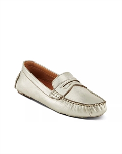 Audette Мокасины, Silver Metallic Spring step