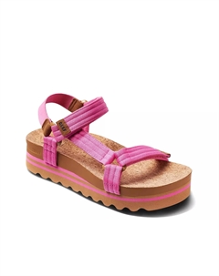 Cushion Rem Hi Platform Сандалии, Pink Reef