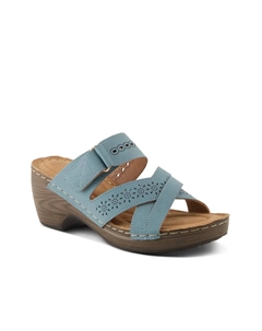 Auratay Wedge Слипоны, Navy Patrizia