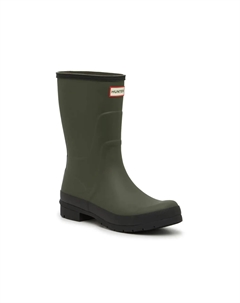 Сапоги резиновые женские, темно-зеленый Hunter