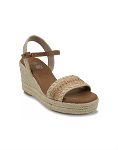 Сандалии-эспадрильи на клиновидной подошве, Beige Gc shoes