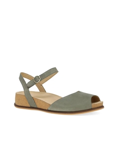 Сандалии на платформе, Dark Green Dansko