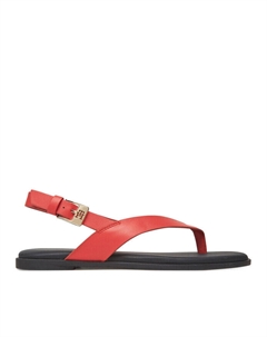 Сандалии Color Block Thong Flat Sandal FW0FW08883, оранжевый Tommy hilfiger