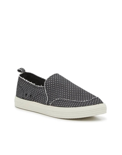 Lola Слипоны, Dark Grey/White Polka Dot Roxy