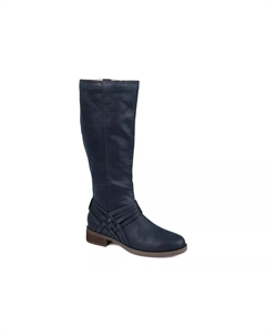 Ботинки Meg Extra Wide Calf, Navy Journee