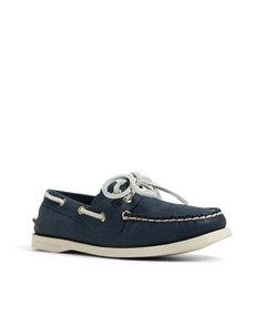 Оригинальные лодочные туфли с 2 отверстиями, Navy Sperry
