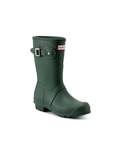Оригинальные короткие матовые резиновые сапоги - женские, Green Hunter