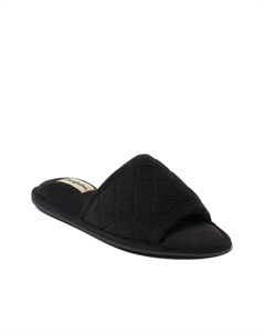 Beatrice Slide Тапочки - женские, Black Dearfoams