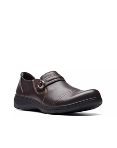 Carleigh Pearl Слипоны, Dark Brown Clarks