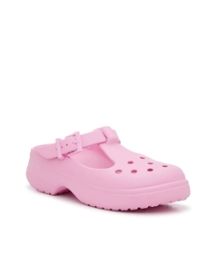 Classic Mary Jane Сабо - женские, Pink Tweed Crocs