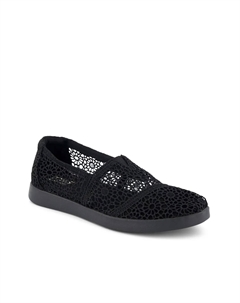 Alpargata Plus Слипоны - женские, Black Toms