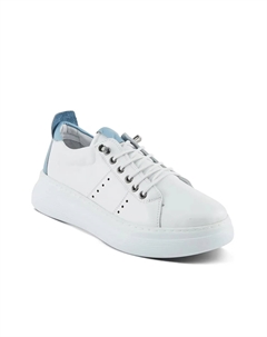 Кроссовки - женские, White/Blue Spring step