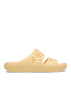 Мюли Classic Floral Cutout Sandal 210966, оранжевый Crocs