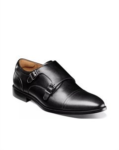 Rucci Monk Strap Слипоны, Black Florsheim