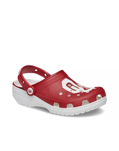 University of Oklahoma Classic Сабо, Red/White Crocs