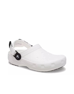 Классические рабочие сабо, White Crocs