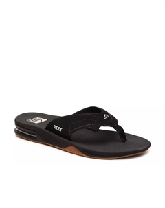 Шлепанцы Fanning Flip Flop, Black Reef