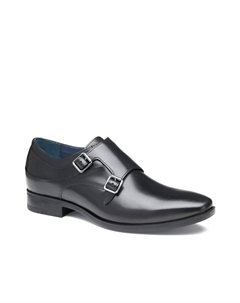 Gibbons Monk Strap Слипоны, Black Johnston & murphy