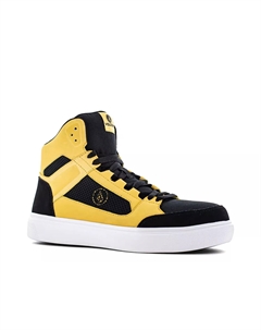 Рабочие кроссовки с композитным мыском - мужские, Black/Yellow Volcom