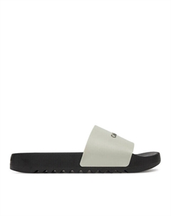 Мюли Chunky Pool Slide Rub HM0HM01063, серый Calvin klein