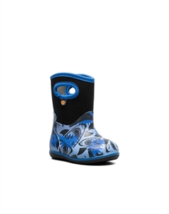 Классические детские резиновые сапоги - детские, Blue Shark Print Bogs°