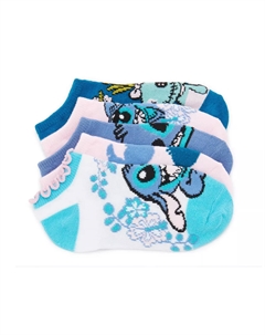 Носки детские No Show - набор 5 шт., Blue/Pink/Multicolor High point design