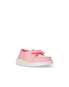Wendy Bow Stardust Слипоны - детские, Light Pink Hey dude