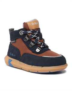 Сапоги на шнуровке Juniby 878790-10 M, синий Kickers