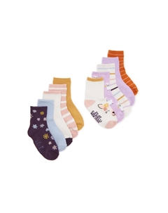 Детские носки - набор 10 пар, Multicolor Capelli new york