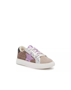 Кроссовки - детские, Brown/Black/Purple Cheetah Print Steve madden