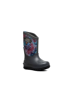 Классические резиновые сапоги - детские, Grey Abstract Print Bogs°