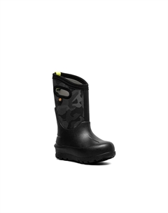 Классические резиновые сапоги - детские, Black Metallic Camo Print Bogs°