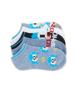 Детские носки-невидимки - набор 5 пар, Multicolor High point design