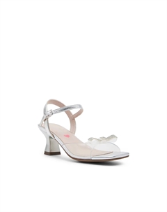 Весёлые сандалии - детские, Clear/Silver Metallic Steve madden