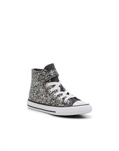 Кроссовки Chuck Taylor All Star Glitter High-Top - детские, Dark Grey/Multicolor Converse
