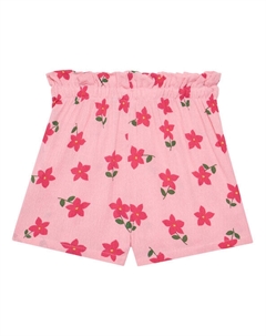 Шорты из ткани обычного кроя DFP3260CF, розовый Original marines