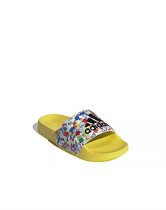 Сланцы Adilette Slide - детские, Yellow/Multicolor Adidas