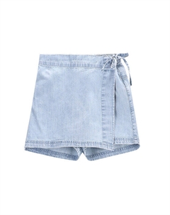 Юбки-Шорты стандартного кроя WC5124501HGJ, голубой Coccodrillo