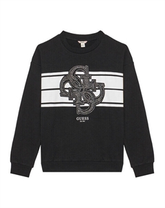 Толстовка обычного кроя J5YQ01 KA6R4, черный Guess