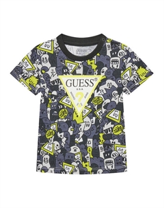 Футболка обычного кроя N5YI04 K8HM4, серый Guess