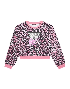 Толстовка оверсайз J5YQ03 KA6R4, розовый Guess