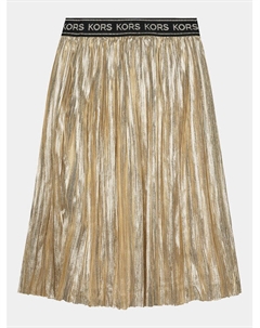 Юбка в складку стандартный крой R13128, золотой Michael kors kids