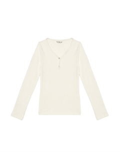 Блузка обычного кроя J5YP02 KBCO2, экрю Guess