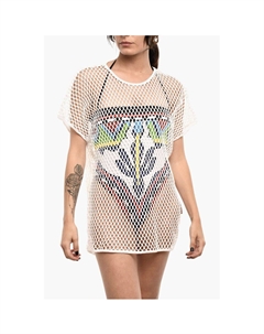 Белый хлопковый купальник, White Dsquared2