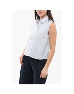 Рубашка из светло-голубого хлопка, Light Blue Woolrich