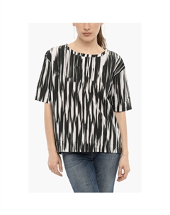 Блузка Popeline с градиентным эффектом, Black and White Woolrich